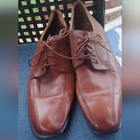 Clarks leather shoes size 15 - Picture 1 of 5